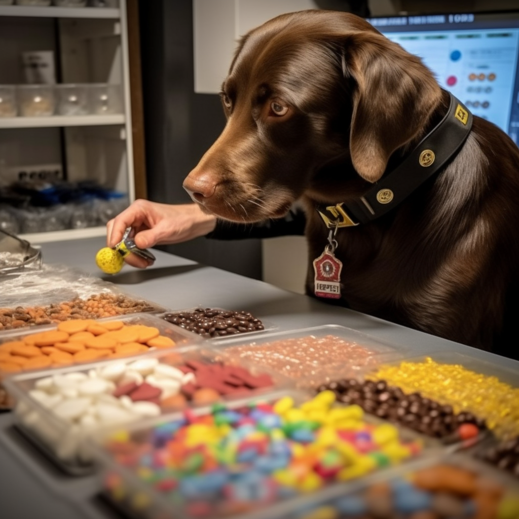 Chiens détecteurs de drogues : peuvent-ils sentir les gummies ?