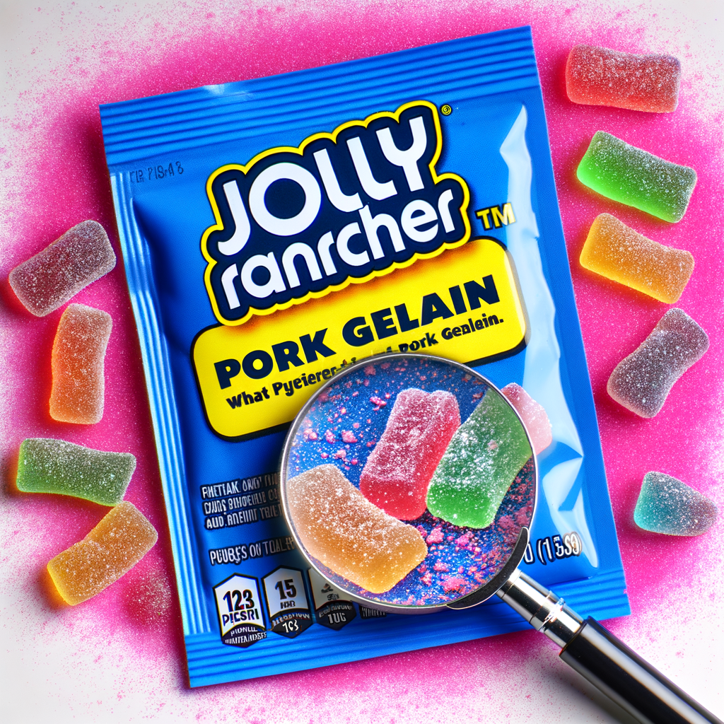 Les gummies Jolly Rancher contiennent-ils de la gélatine de porc ?